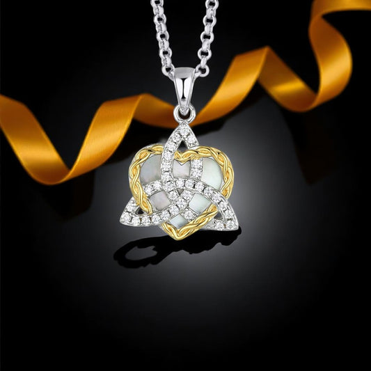 Trinity & Heart Pendant