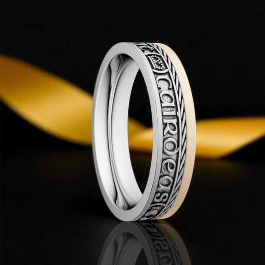 Narrow Gra Dilseacht Cairdeas Siorai Ring