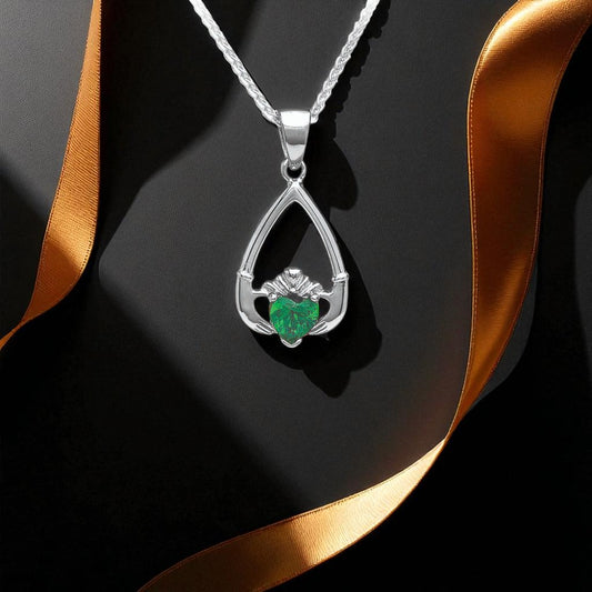 May Emerald Pendant