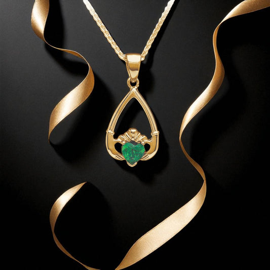May Emerald Pendant