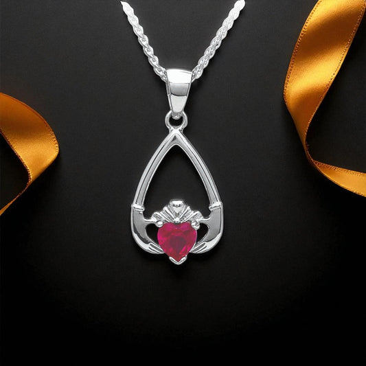 July Ruby Pendant