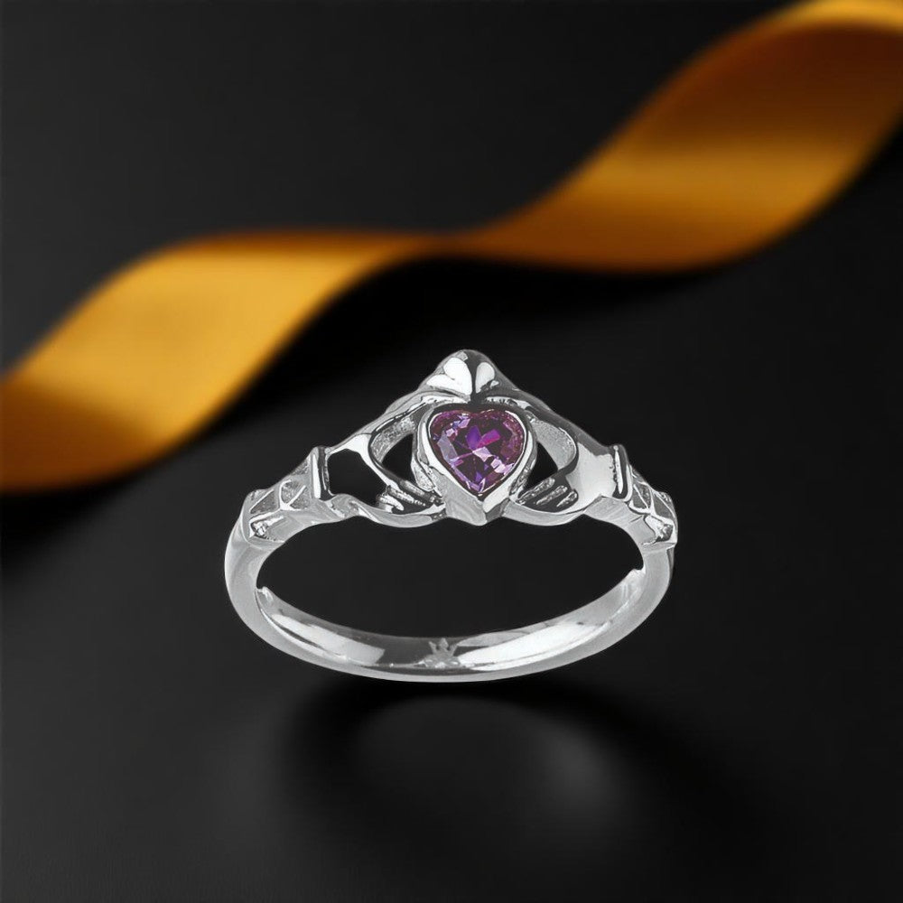 February Amethyst Ring