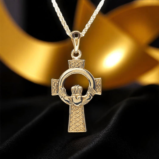 Large Claddagh Cross