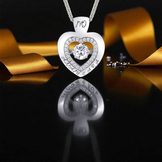 My Soul Mate Single Dancing Stone Pendant