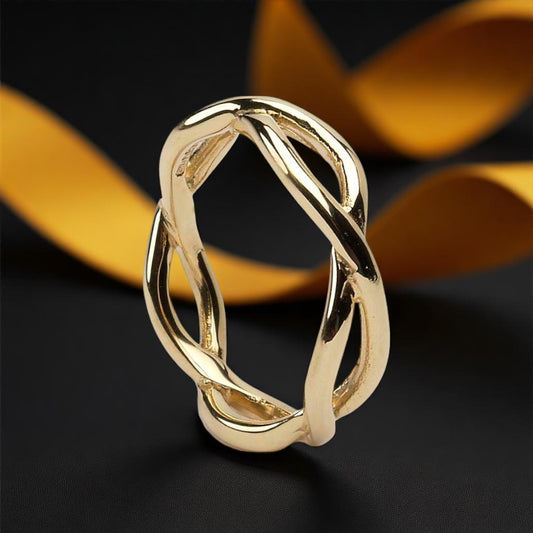 Gents Infinity Wedding Ring