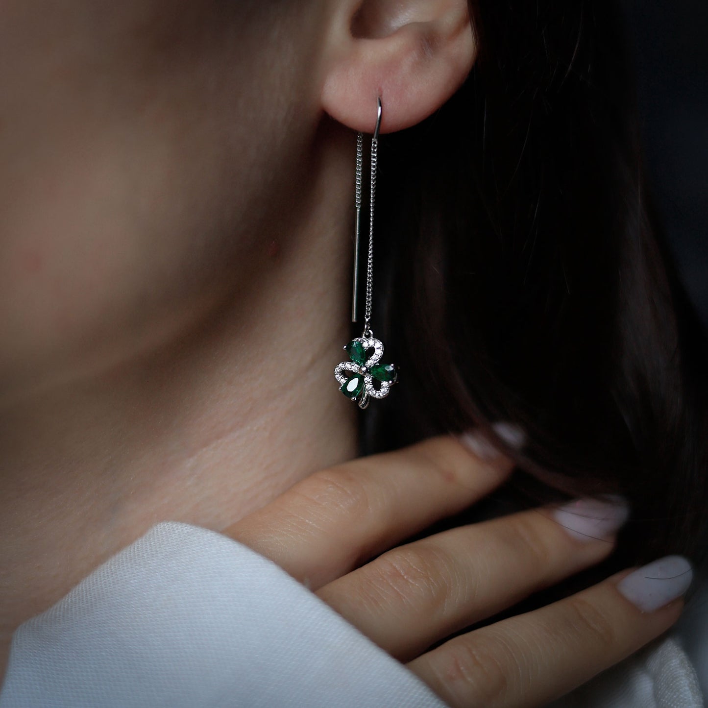 Shamrock Earrings - Pull Through