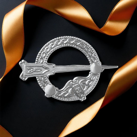Silver Brooch Traditional Tara-Medium