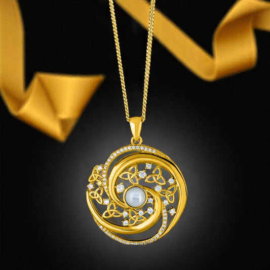 Arian Pendant in 14K Gold Vermeil