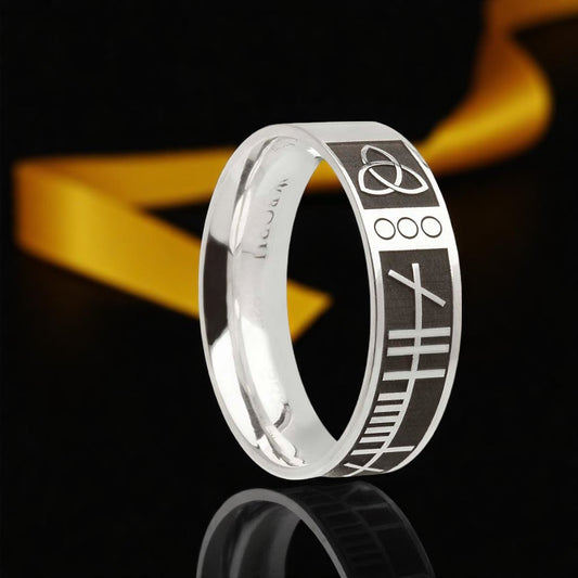 Ogham Mo Anam Cara Ring