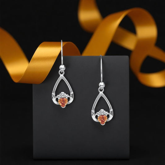 November Citrine Earrings