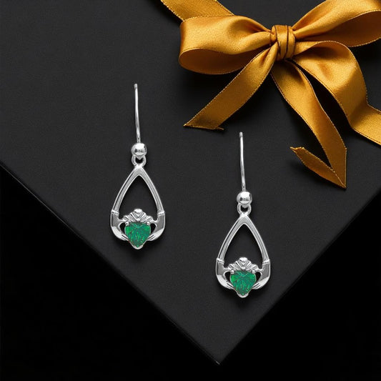 May Emerald Earrings