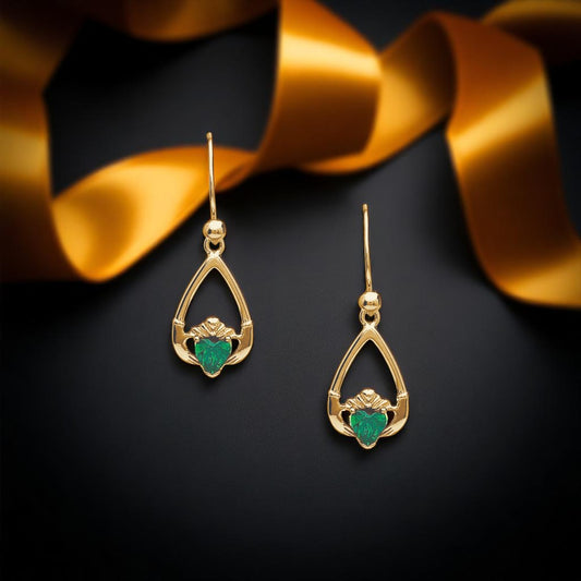 May Emerald Earrings