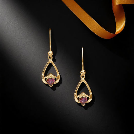 June Alexandrite Earrings