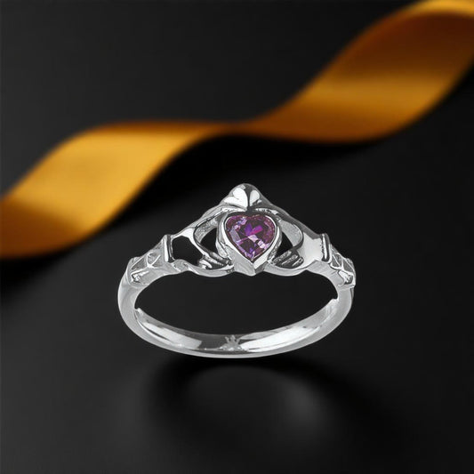 February Amethyst Ring