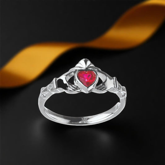 July Ruby Ring