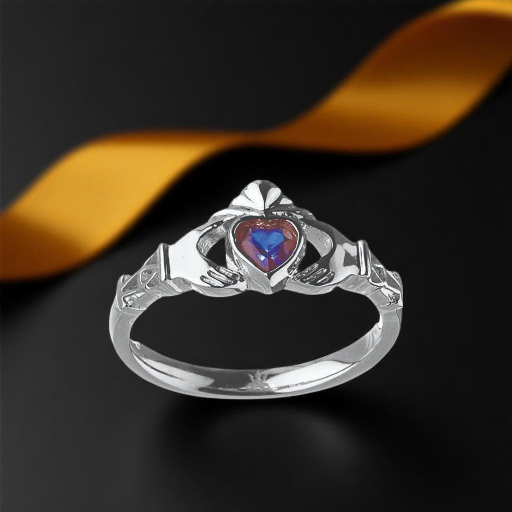 September Sapphire Ring