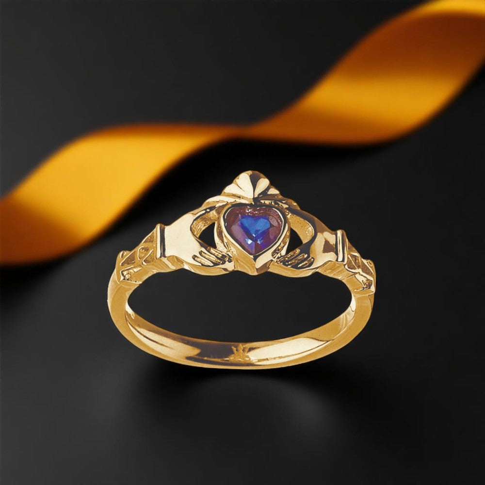 September Sapphire Ring
