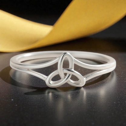 Trinity Wishbone Ring