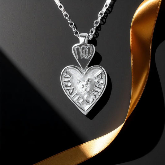 Pendant Mo Anam Cara with CZ