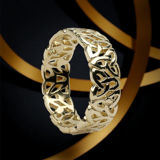 Trinity Knot Filagree Wedding Ring