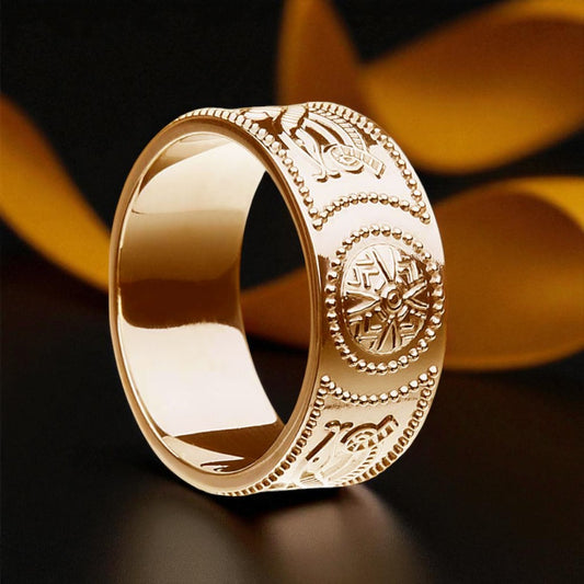 Celtic Warrior Ring - Wide