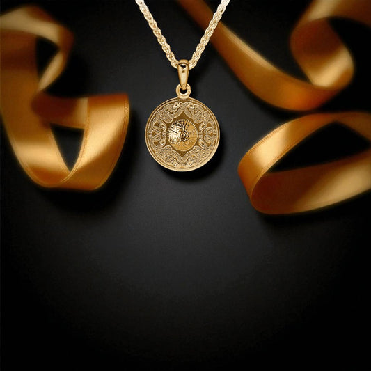 Celtic Warrior Pendant Small Disc