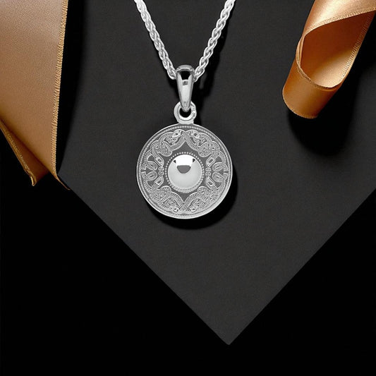 Celtic Warrior Medium Disc Pendant