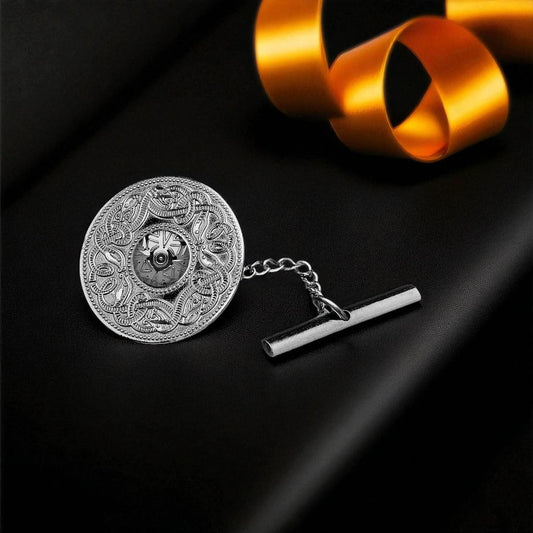 Silver Tie Tac Medium Disc