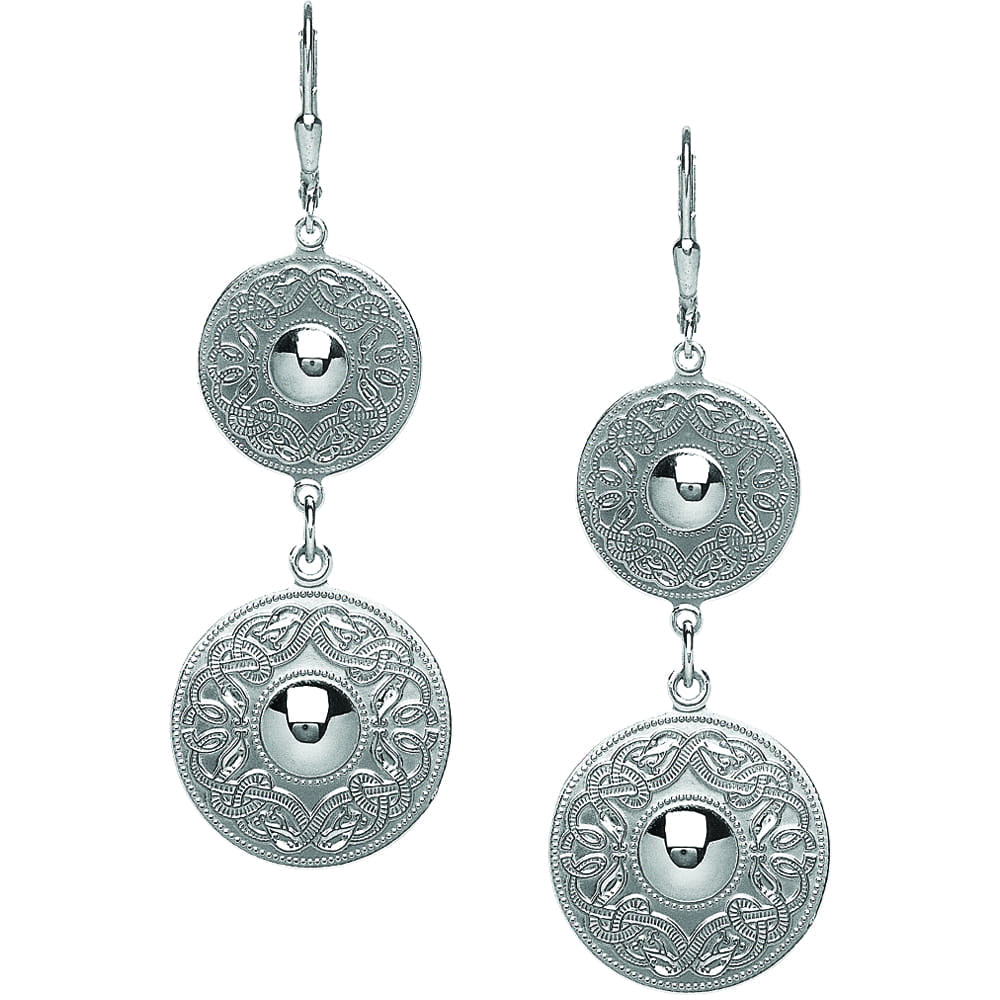 Celtic Warrior ® Double Earrings - Celtic Jewelry by Boru