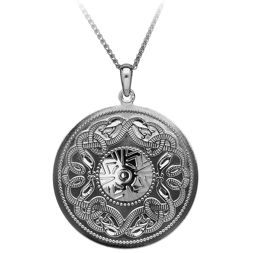 Original Celtic Warrior ® Necklace - Large Disc - Celtic Jewelry by Boru